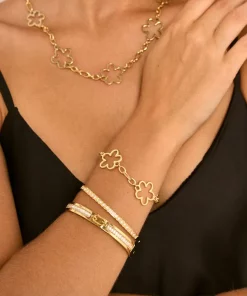 Alternative view of Bracelet jonc en acier inoxydable