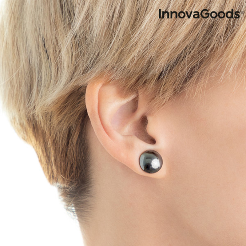 Boucles d'oreilles Amincissantes Biomagnétiques Slimagnetic InnovaGoods – Image 5