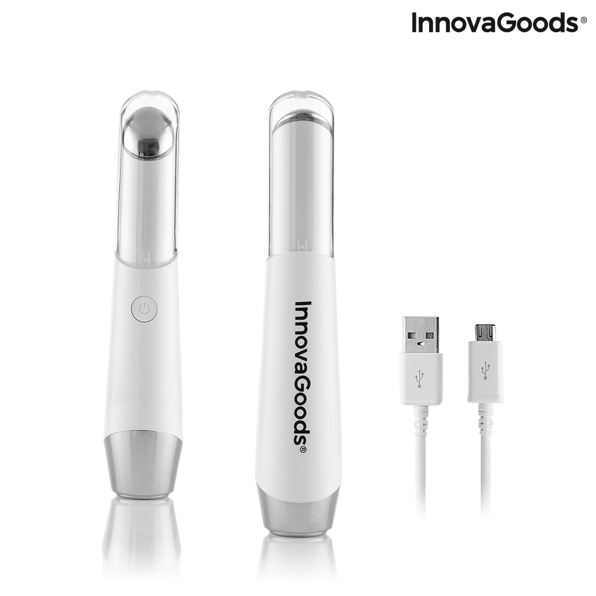 Appareil de Massage Oculaire Anti-âge avec Photothérapie, Thermothérapie et Vibrothérapie Therey InnovaGoods – Image 3