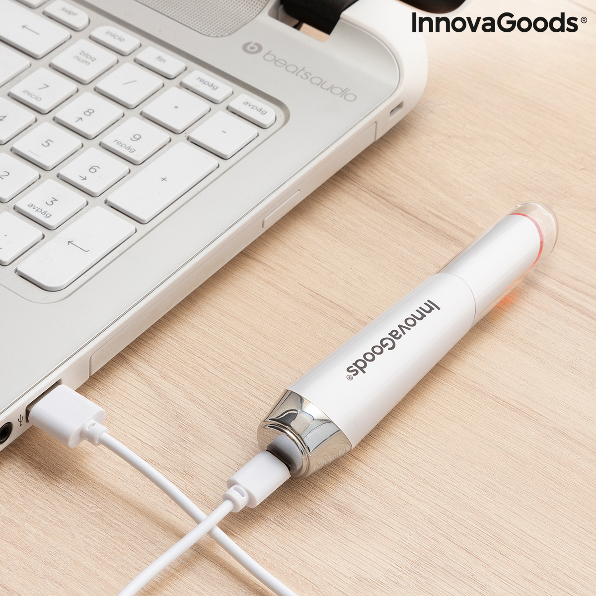 Appareil de Massage Oculaire Anti-âge avec Photothérapie, Thermothérapie et Vibrothérapie Therey InnovaGoods – Image 5