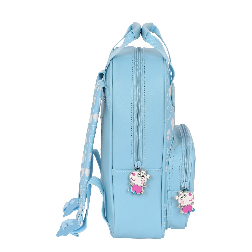 Sac à dos enfant Peppa Pig Baby Bleu clair (20 x 28 x 8 cm) – Image 2