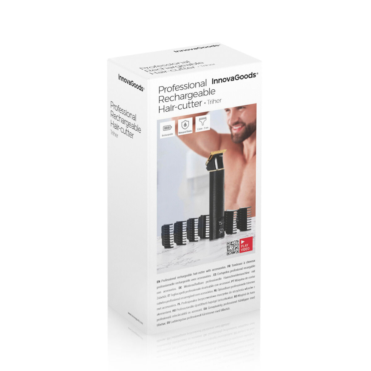 Tondeuse à Cheveux Professionnelle Rechargeable avec Accessoires Triher InnovaGoods – Image 2