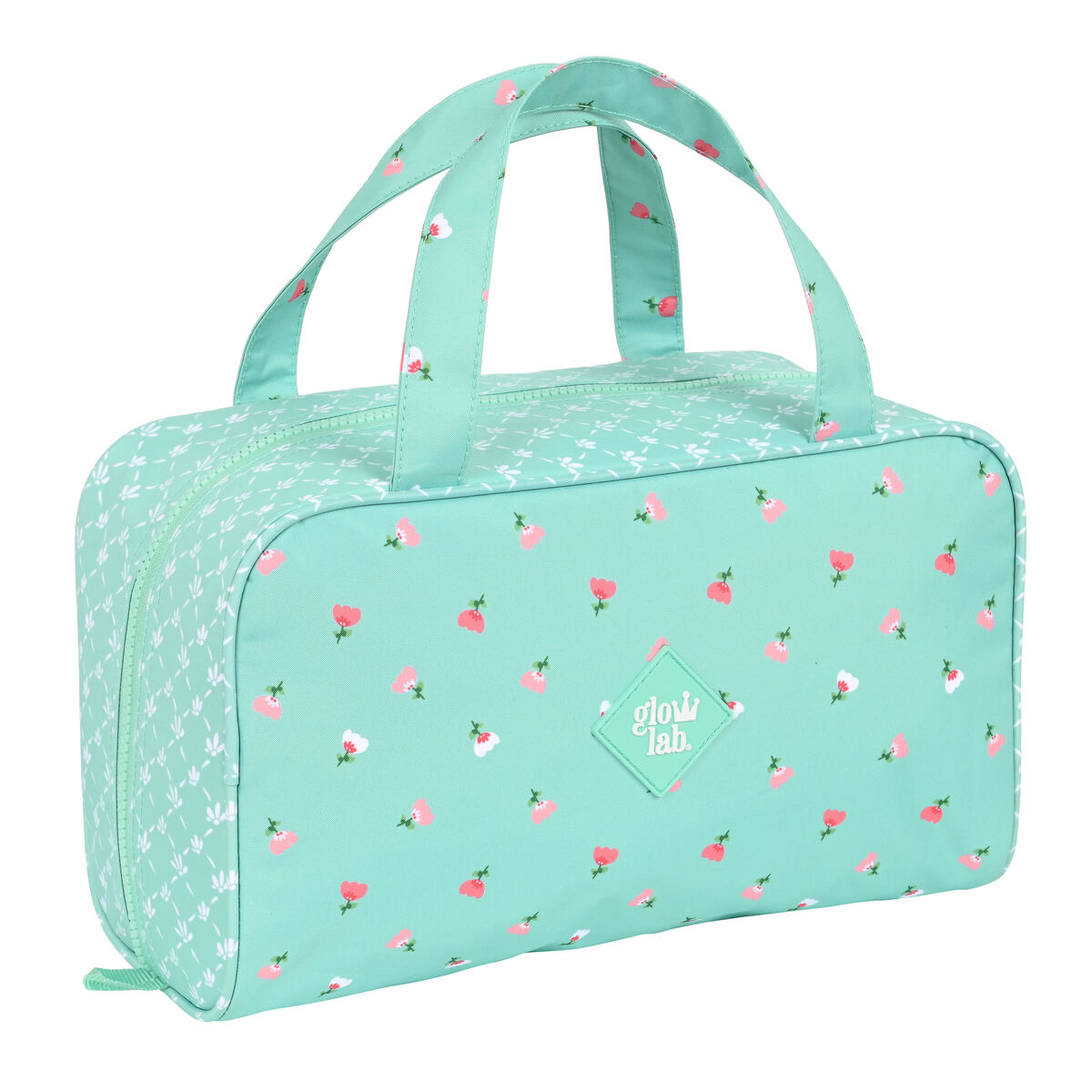 Trousse de Toilette Glow Lab Pepa Vert (31 x 14 x 19 cm) – Image 2
