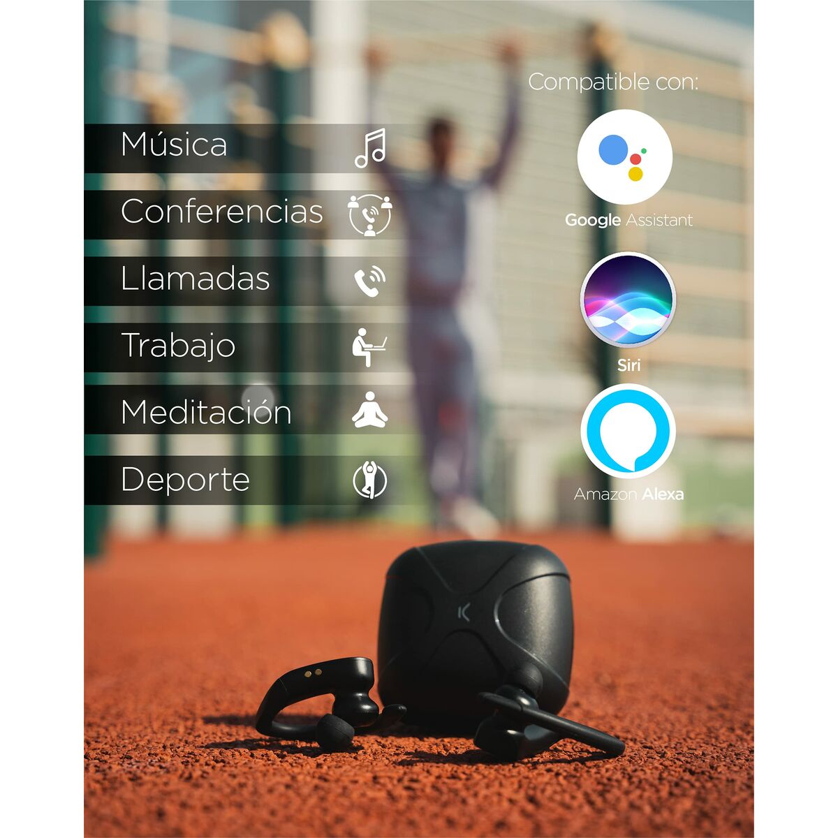 Écouteurs Sport KSIX Sport Buds 2 700 mAh – Image 5