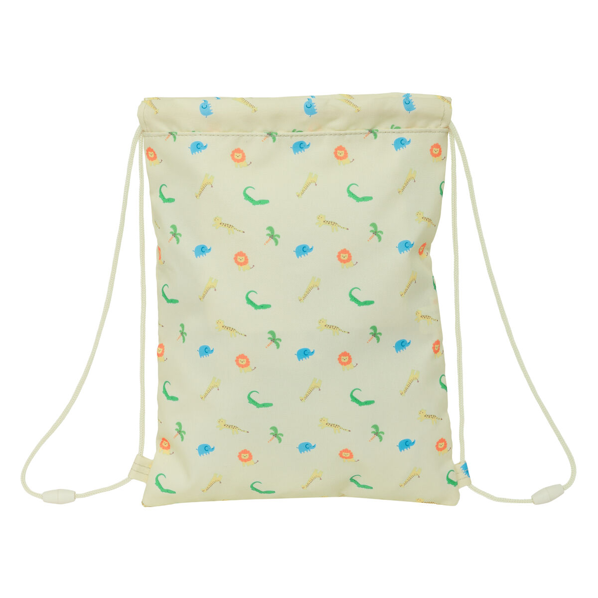Sac à dos serré par des ficelles Safta Selva Blanc 26 x 34 x 1 cm – Image 3