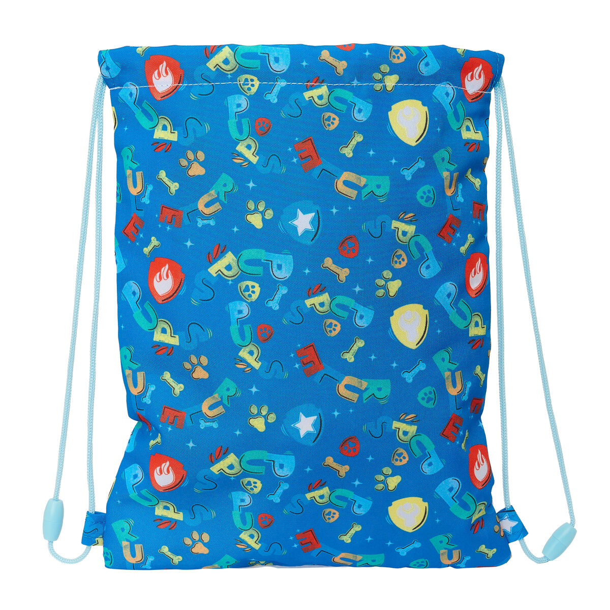 Sac à dos serré par des ficelles The Paw Patrol Pups rule Bleu 26 x 34 x 1 cm – Image 2