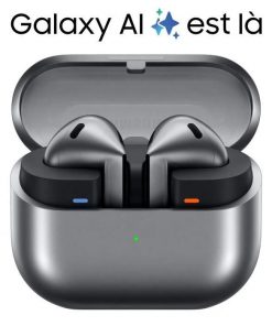 Alternative view of SAMSUNG Galaxy Buds3 écouteurs sans-fils réduction active de bruit Argent
