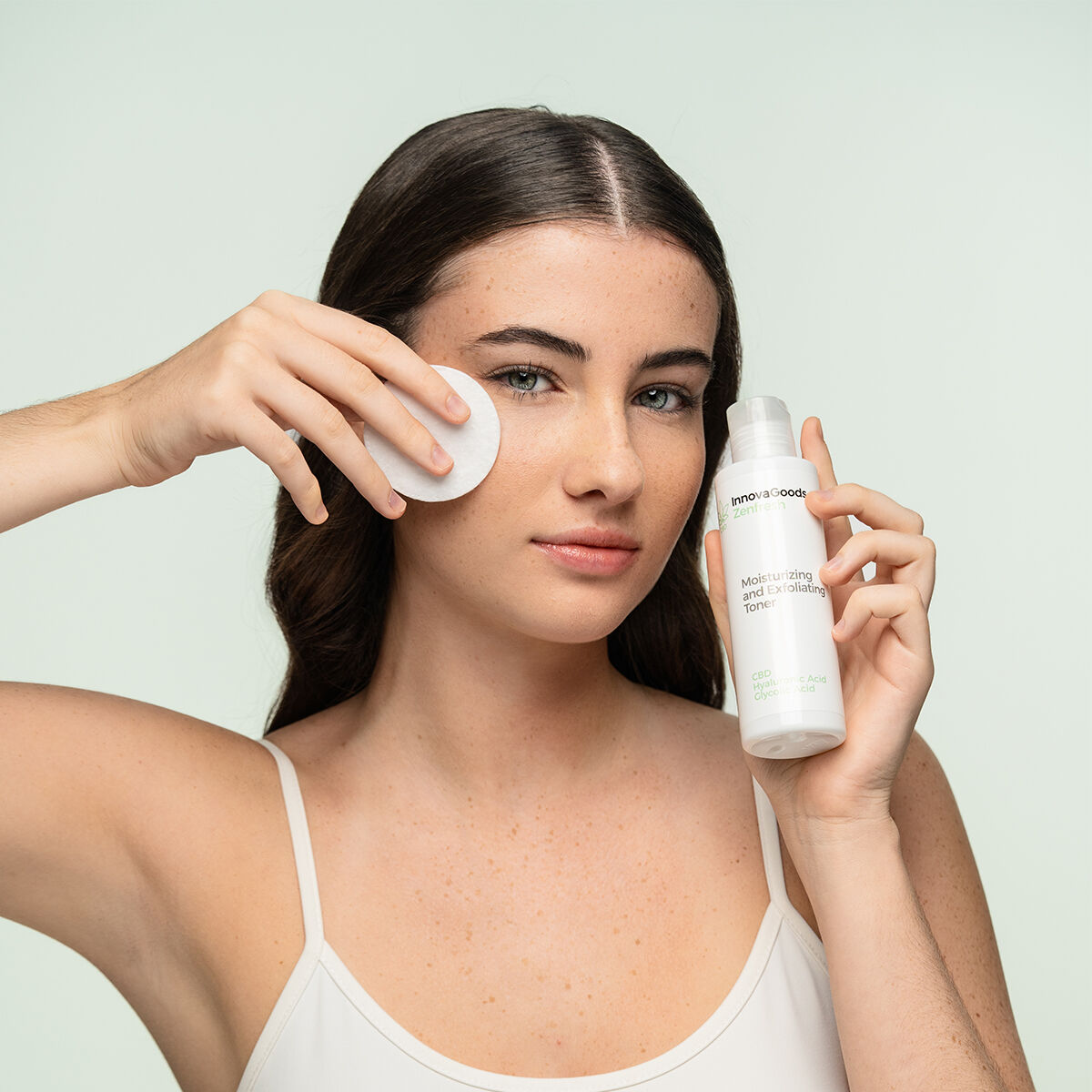 Tonique Hydratant et Exfoliant pour le Visage CBD Zenfresh InnovaGoods 150 ml – Image 3