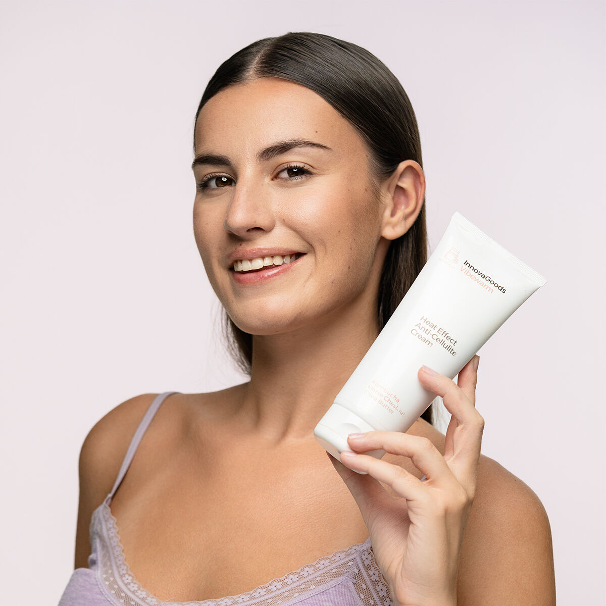 Crème Anti-cellulite à Effet Chaud Kombucha Vibewarm InnovaGoods 200 ml – Image 2