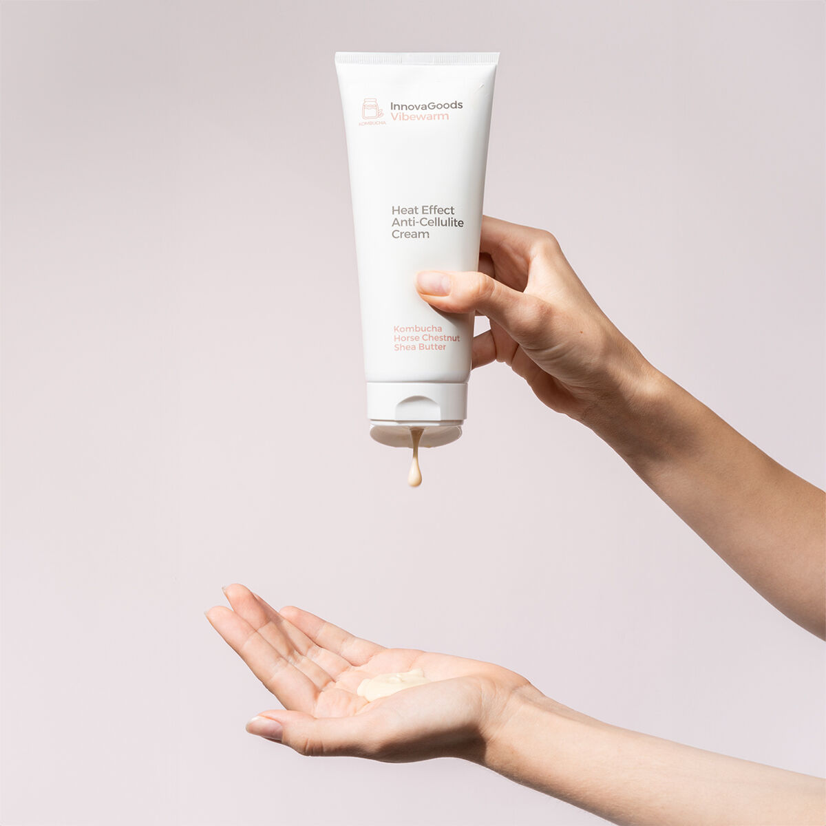 Crème Anti-cellulite à Effet Chaud Kombucha Vibewarm InnovaGoods 200 ml – Image 5