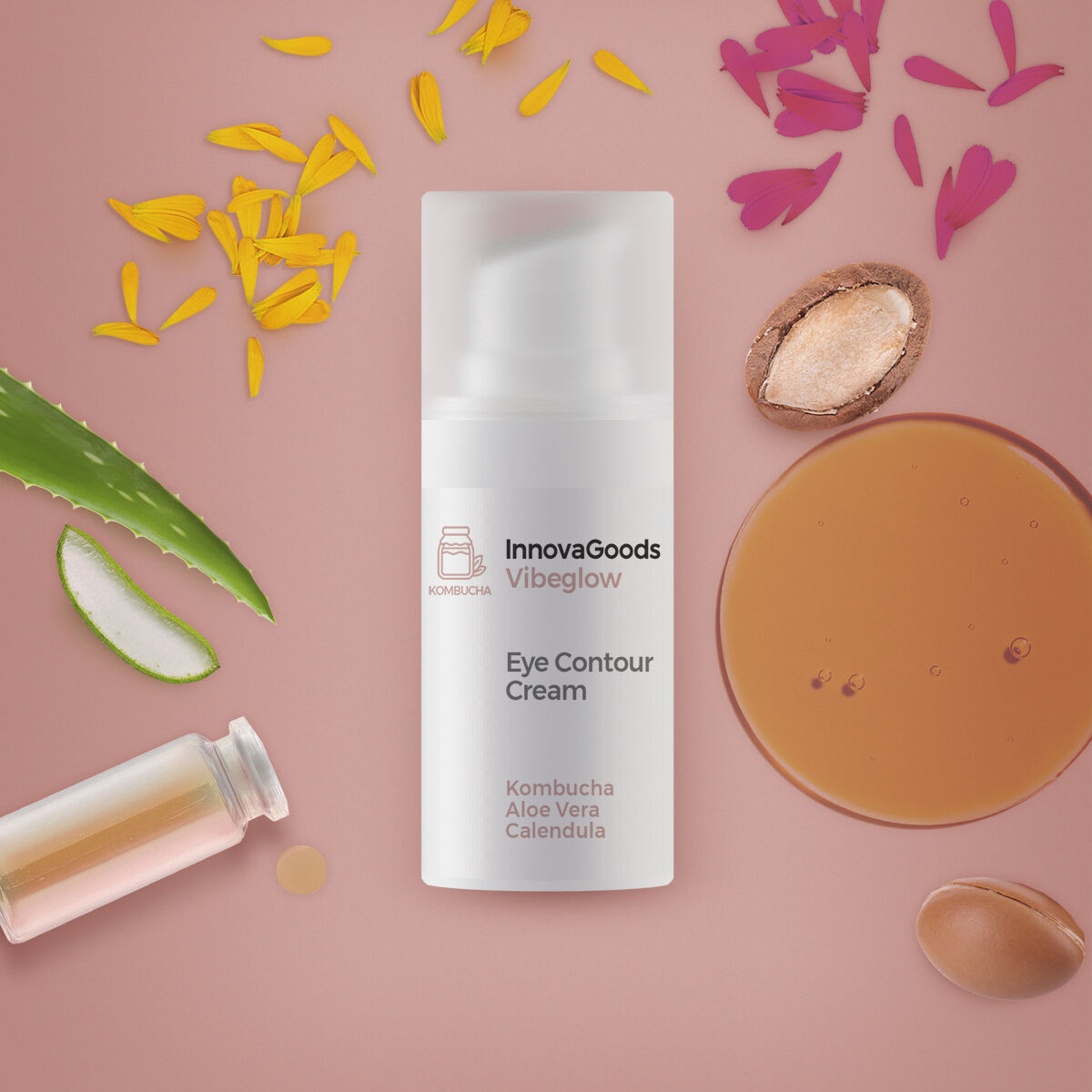 Contour des yeux Kombucha Vibeglow InnovaGoods 15 ml – Image 5