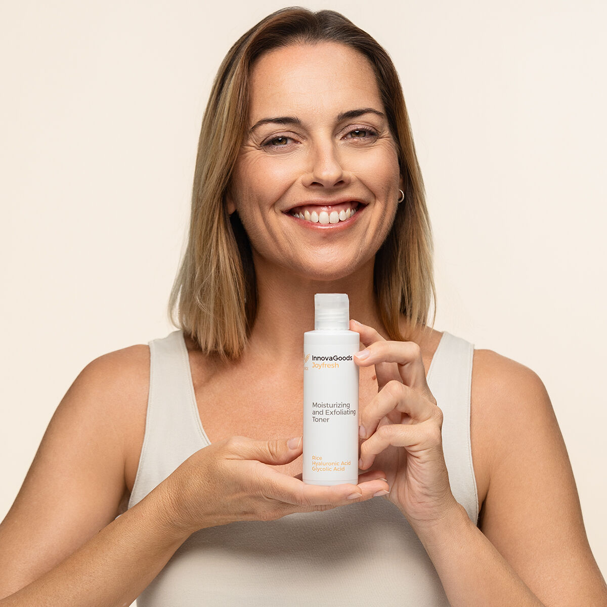 Tonique Hydratant et Exfoliant pour le Visage Rice Joyfresh InnovaGoods 150 ml – Image 2