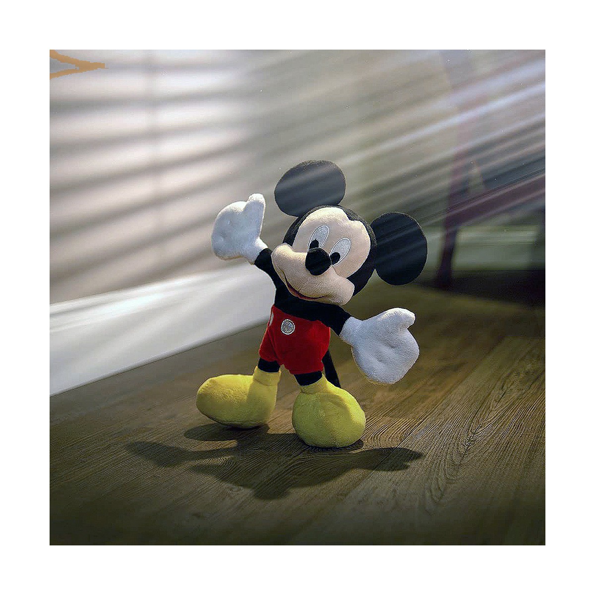 Animal en Peluche Mickey Mouse 35 cm Tissu Peluche – Image 5