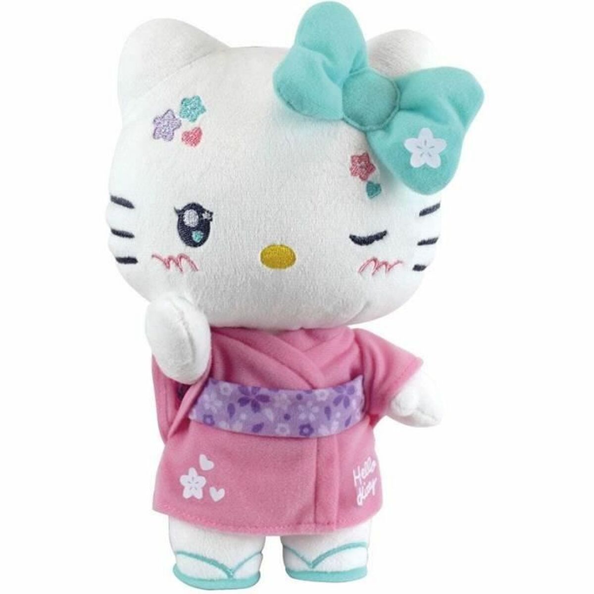 Jouet Peluche Jemini Hello Kitty Kimono Kawai Rose – Image 2
