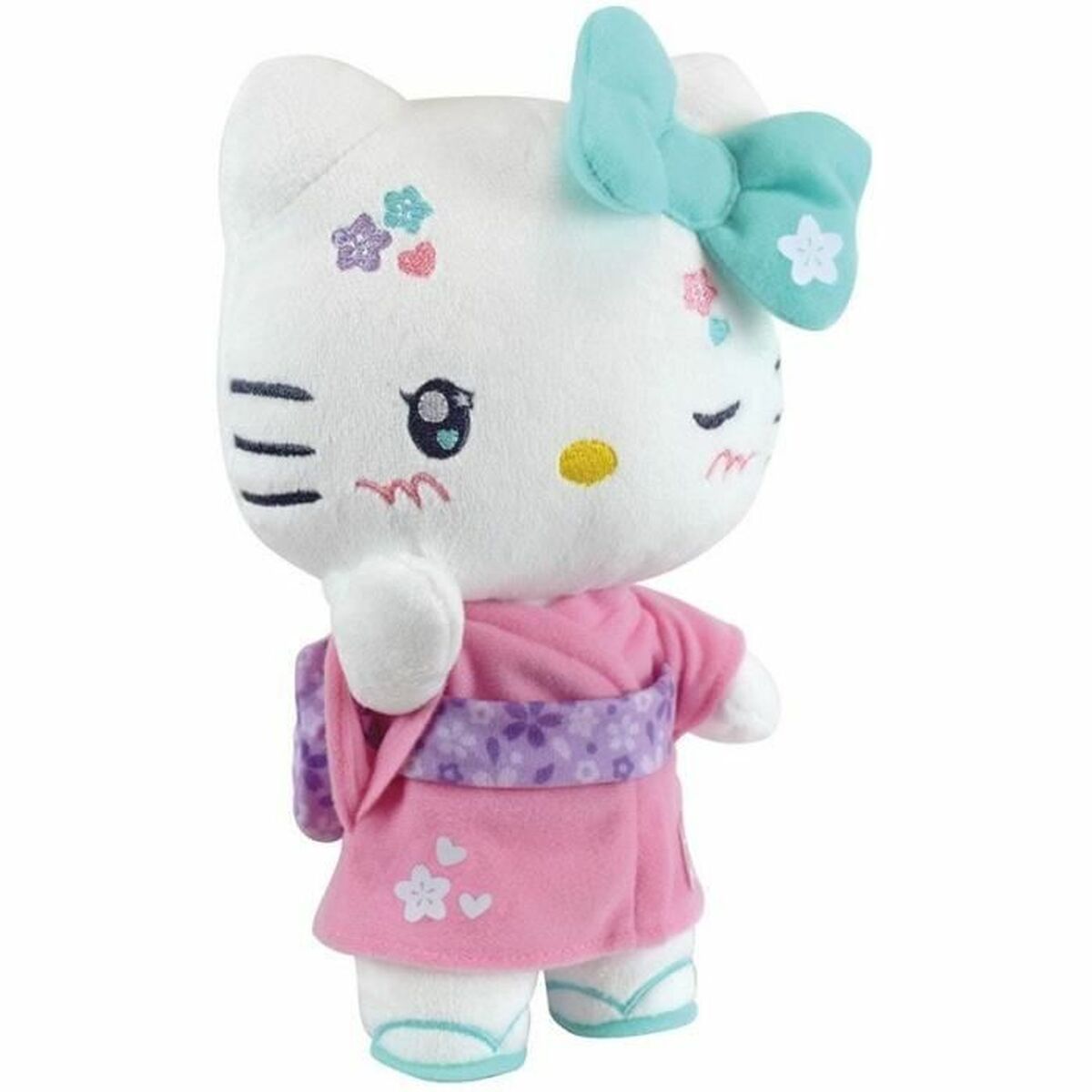 Jouet Peluche Jemini Hello Kitty Kimono Kawai Rose – Image 3