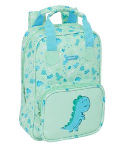 Sac à dos enfant Safta Dino Vert 20 x 28 x 8 cm