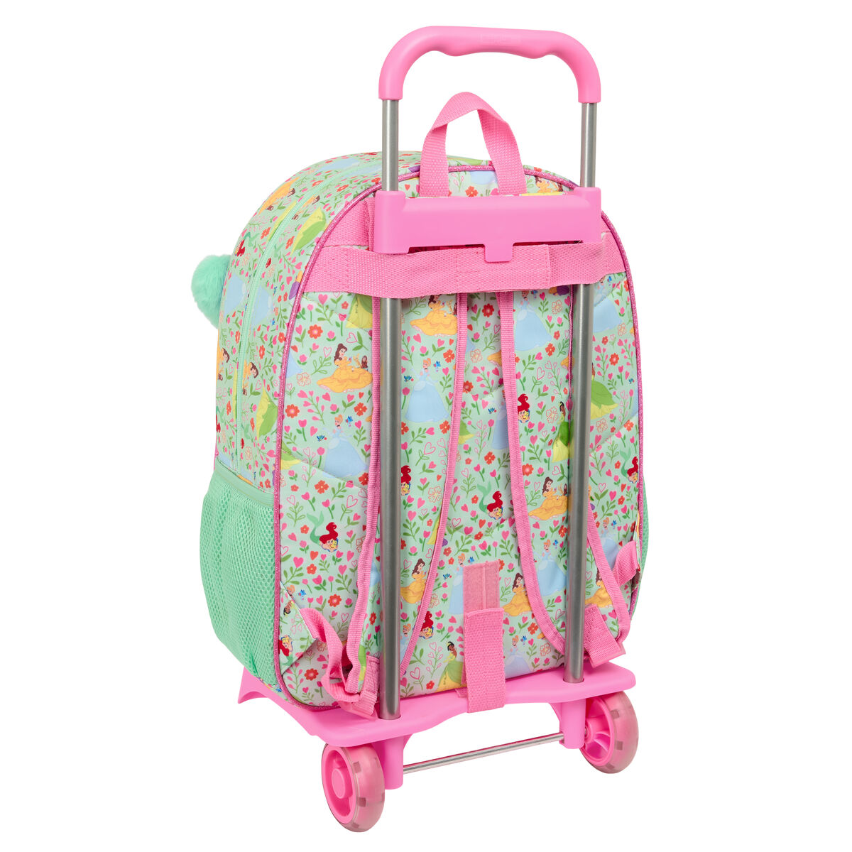 Cartable Disney Princess Bloom Vert Rose 33 x 42 x 14 cm – Image 3