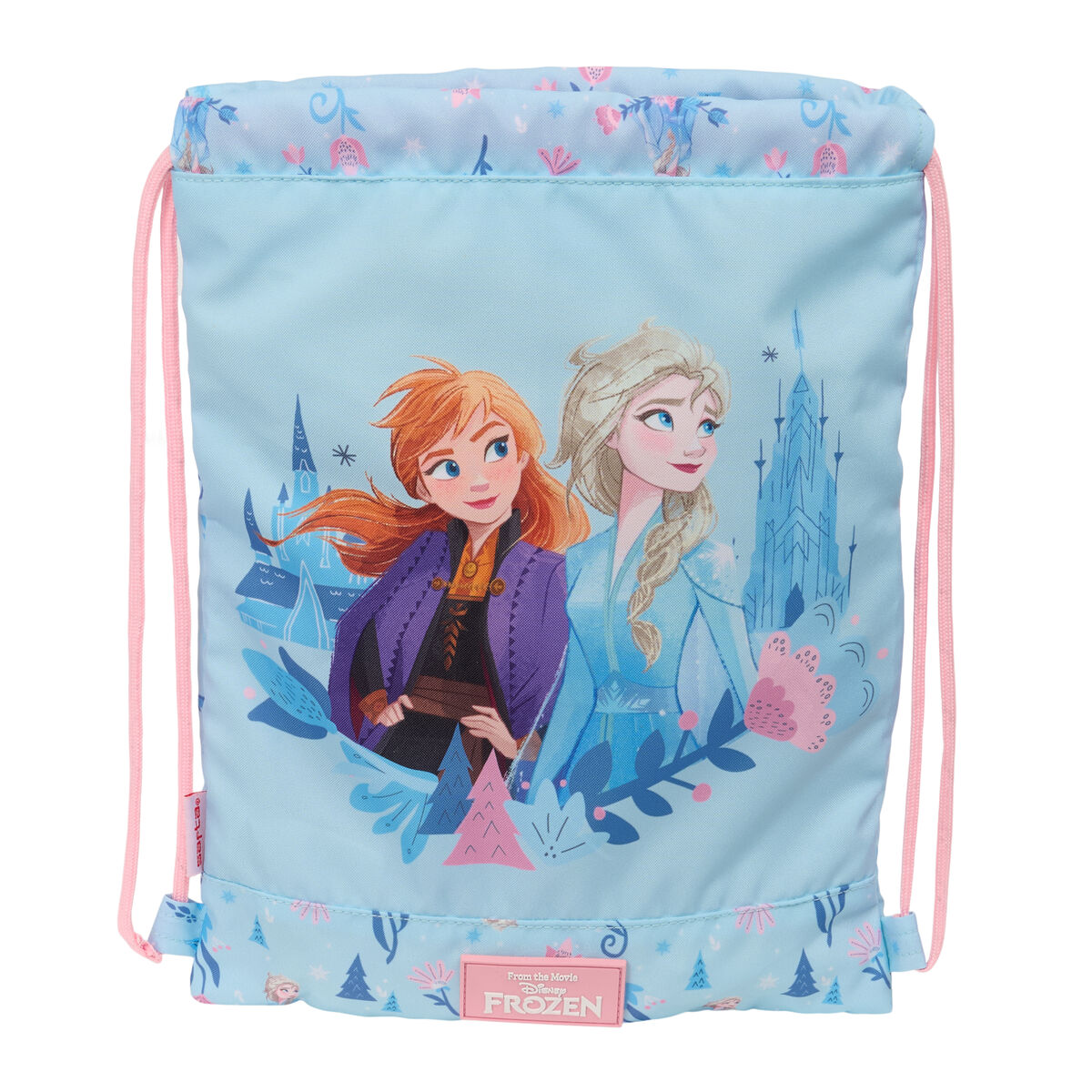 Sac à dos serré par des ficelles Frozen Ice magic Bleu 26 x 34 x 1 cm – Image 4