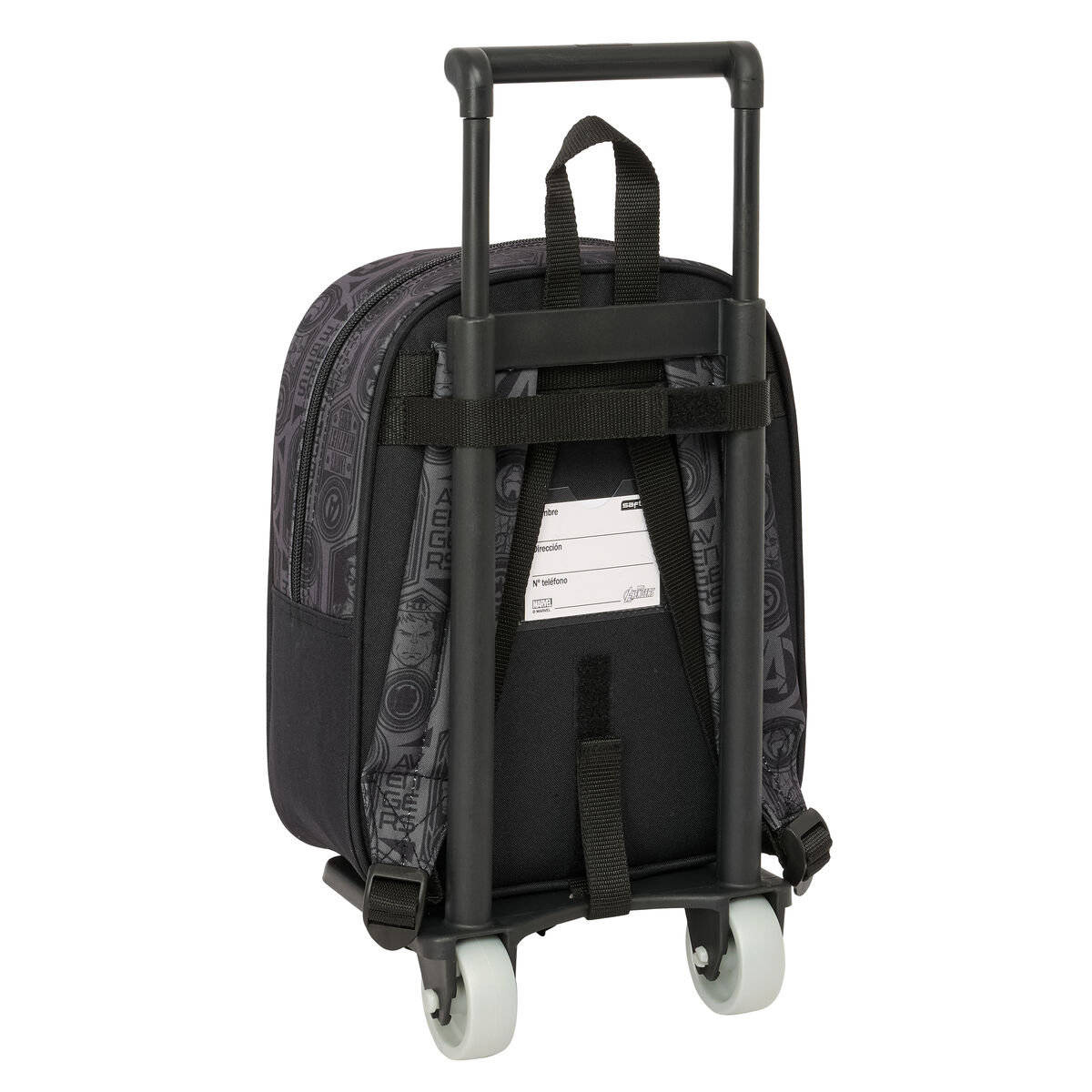 Cartable à roulettes The Avengers Vendetta Noir 22 x 27 x 10 cm – Image 3