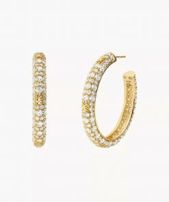 Alternative view of Boucles d´oreilles Femme Michael Kors MKC1495AN710 Argent 925 3,5 cm