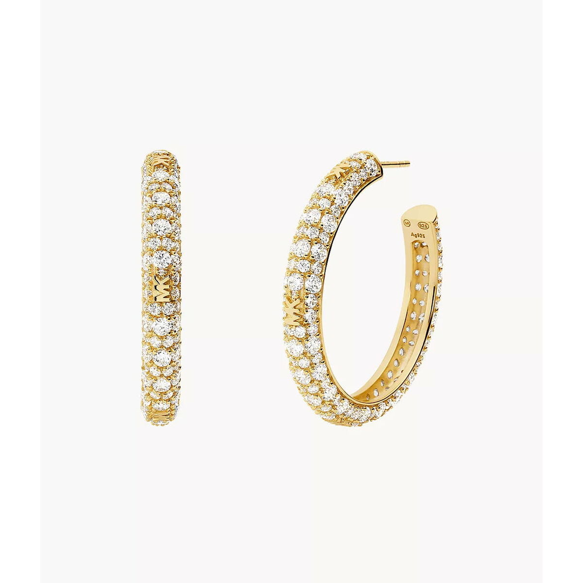 Boucles d´oreilles Femme Michael Kors MKC1495AN710 Argent 925 3,5 cm – Image 2