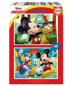 Alternative view of Puzzle Educa Mickey Mouse Fun House 2 x 48