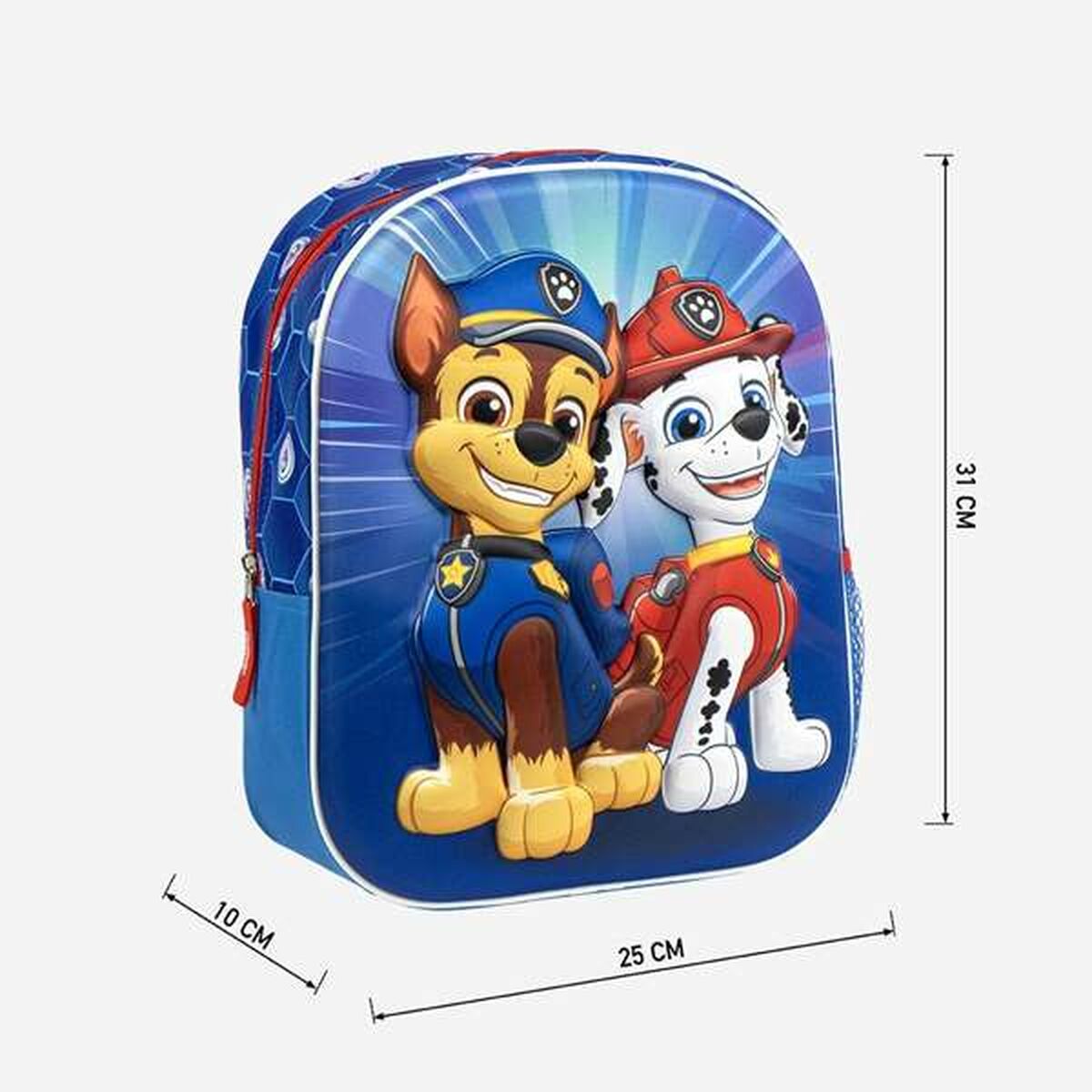 Cartable The Paw Patrol Bleu 25,0 x 31,0 x 10,0 cm – Image 5