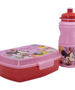 Gamelle avec Gourde Minnie Mouse CZ11278 380 ml 17 cm Plastique