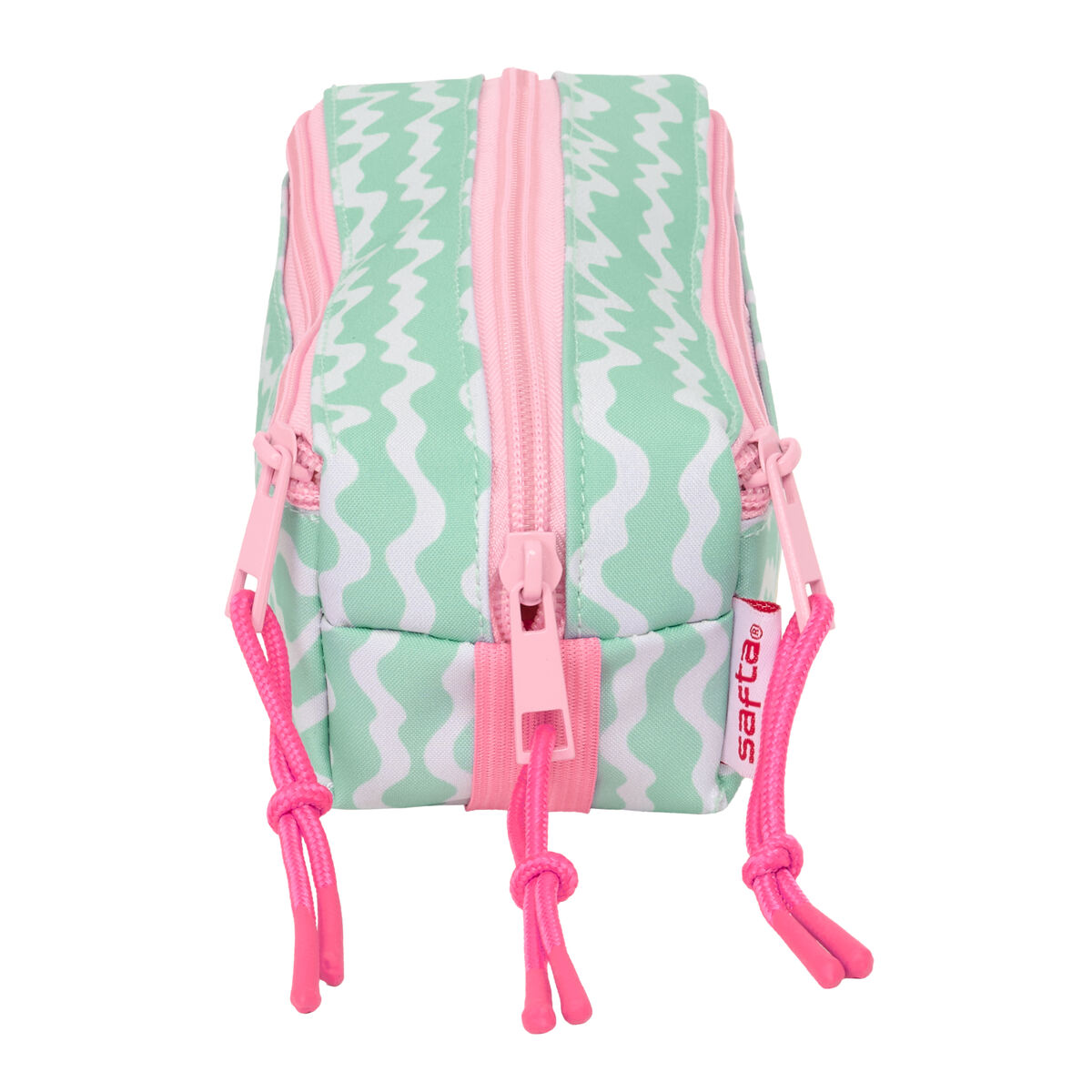 Trousse Fourre-Tout Triple Lilo & Stitch Ice cream Rose 22 x 8,5 x 6 cm – Image 2