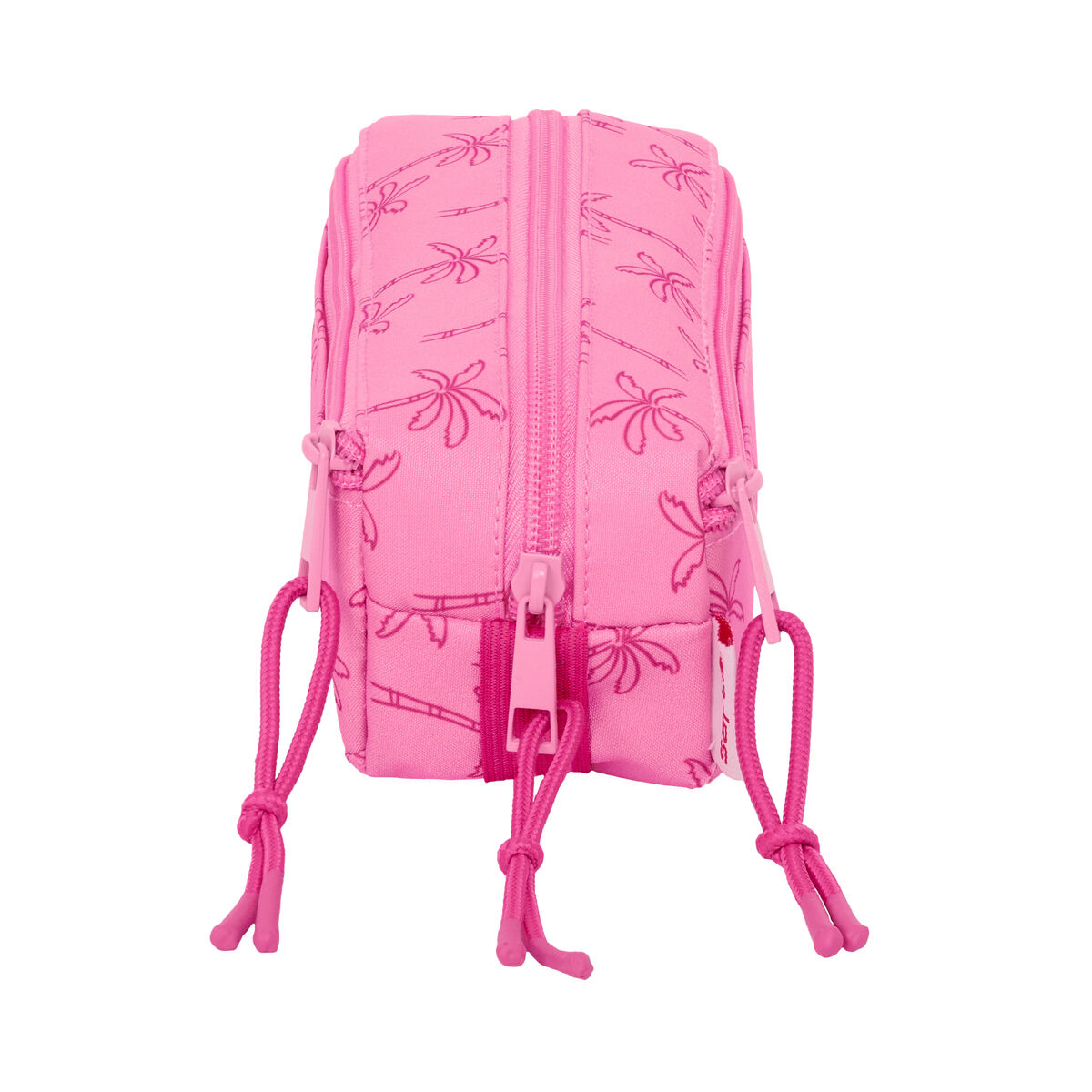 Trousse Fourre-Tout Triple Lilo & Stitch Chill Rose Menthe 22 x 8,5 x 6 cm – Image 4