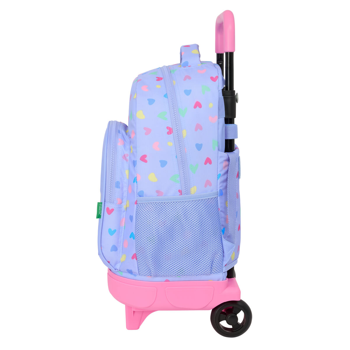 Cartable Benetton Lila Lila 33 x 45 x 22 cm – Image 2