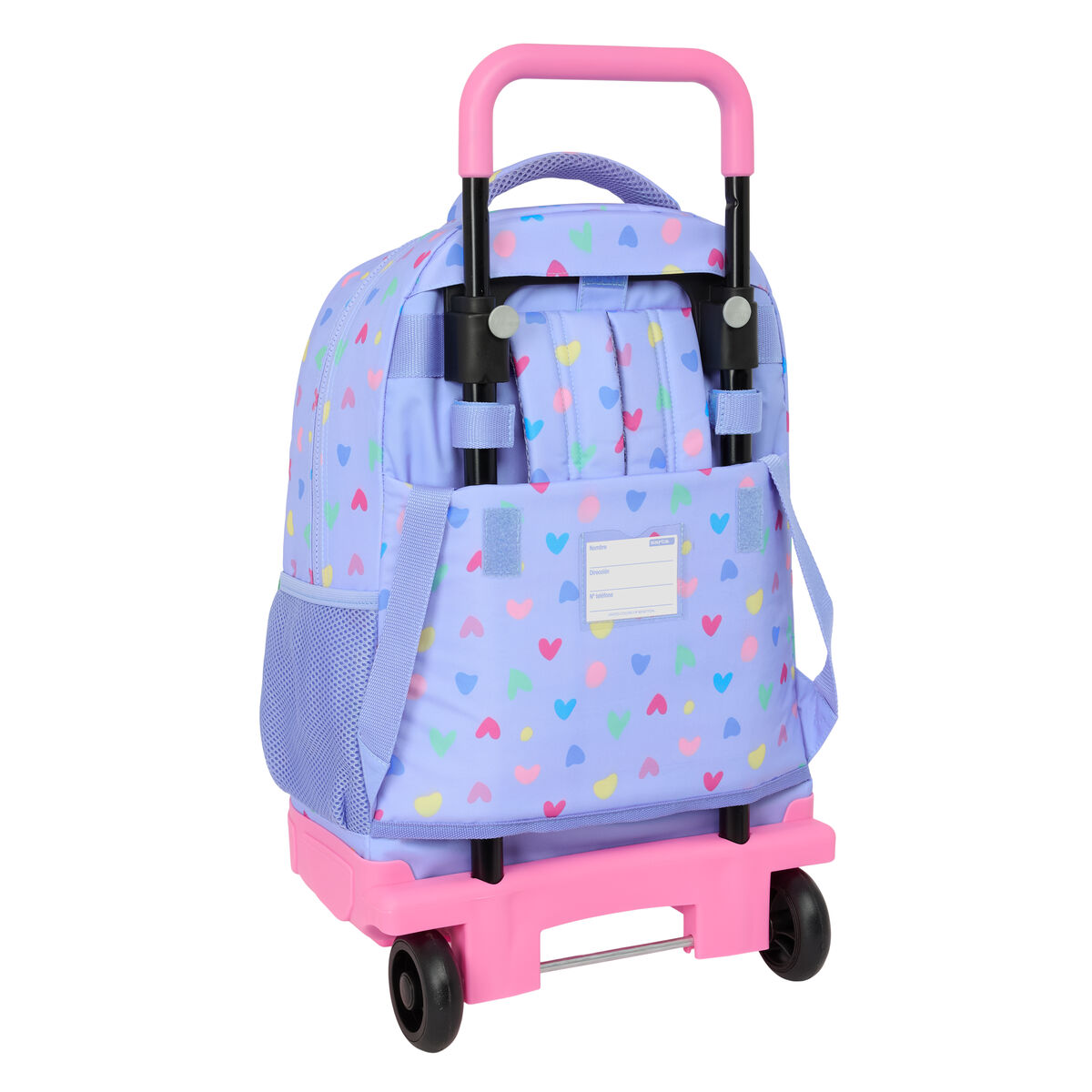Cartable Benetton Lila Lila 33 x 45 x 22 cm – Image 3