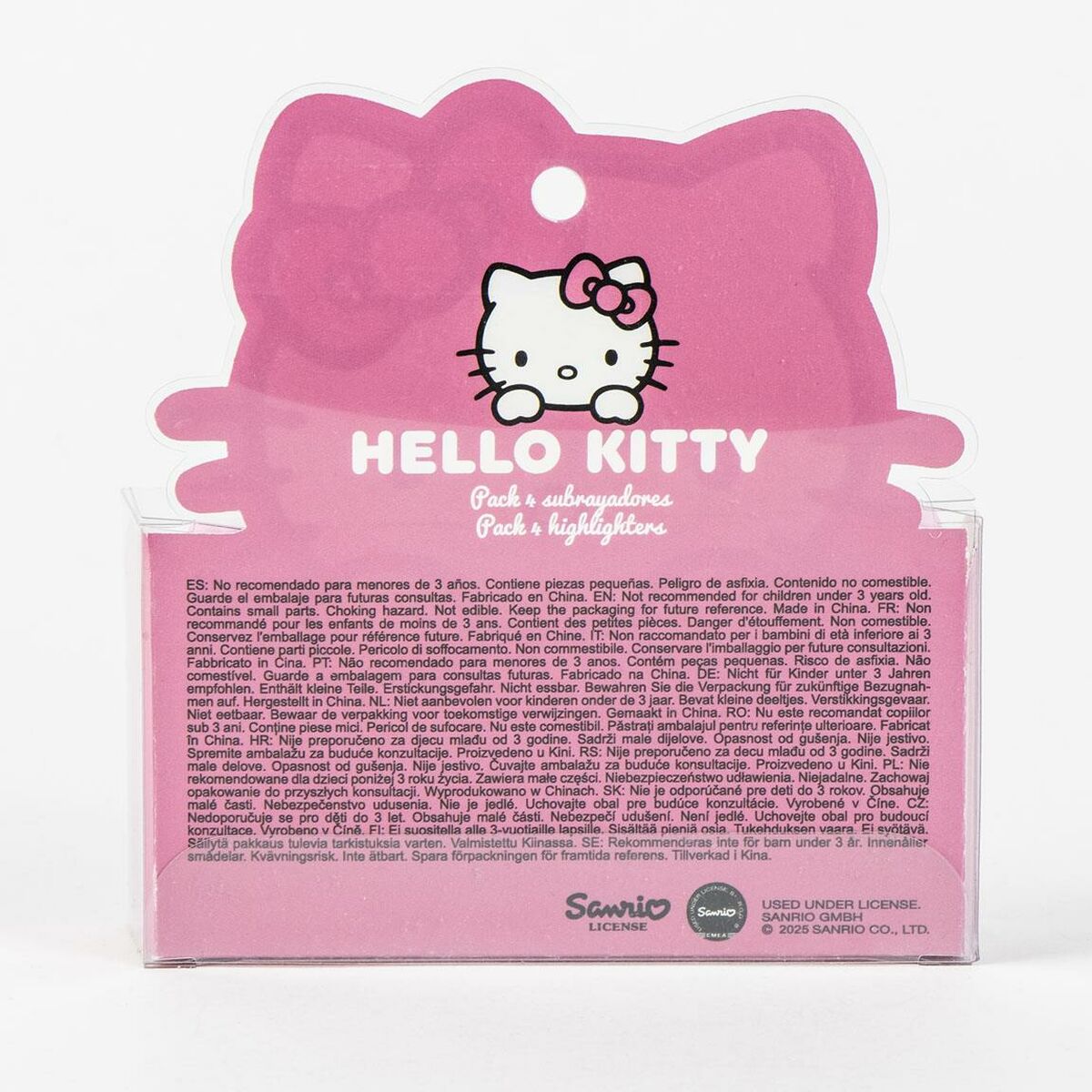 Surligneur Hello Kitty Rose 5 Pièces – Image 5