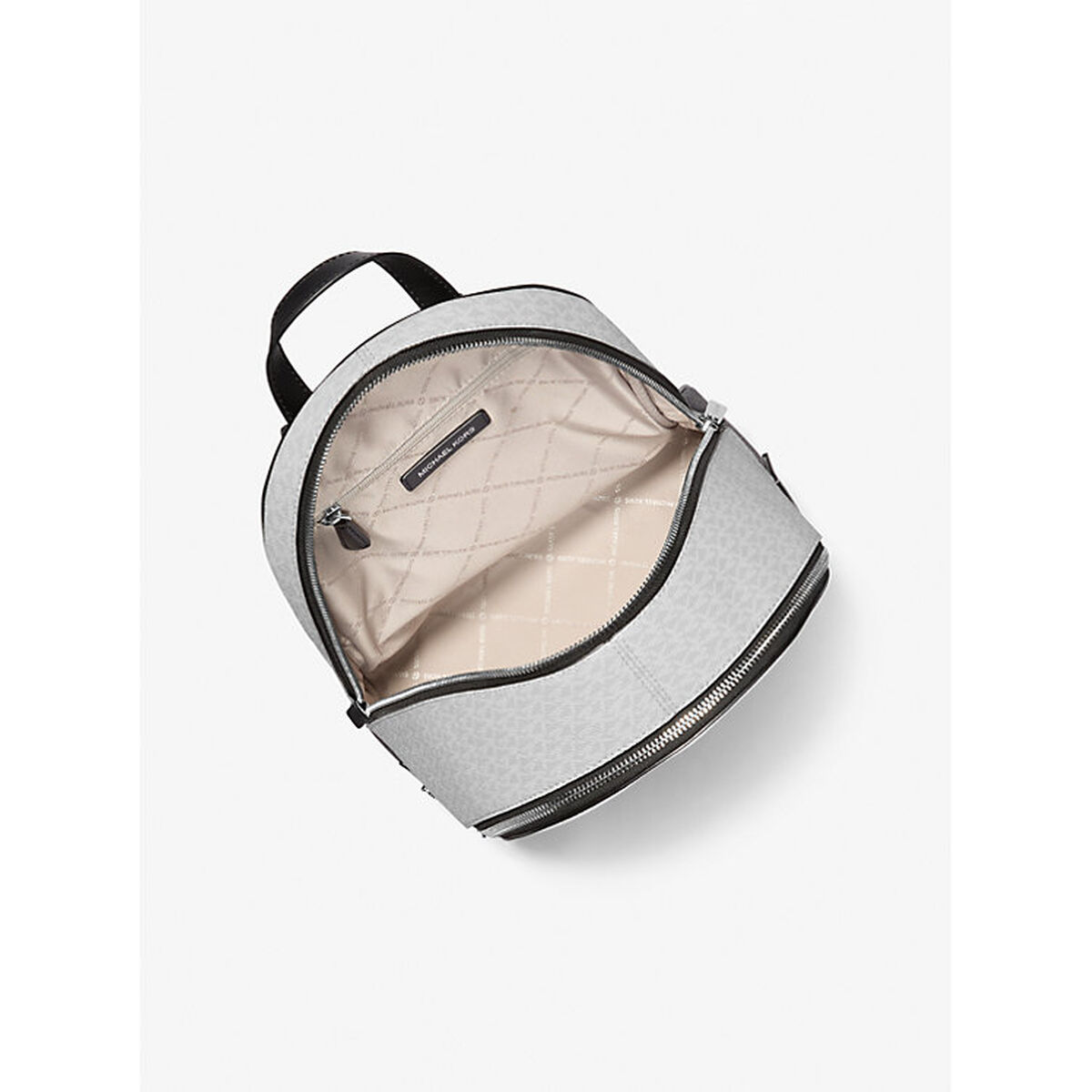 Sac à dos Casual Michael Kors 35S5SRAB6V-OPWHT-MULTI Gris 27 x 26 x 14 cm – Image 4