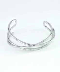 Alternative view of Jonc entrelassé en acier inoxydable