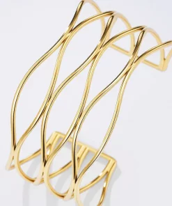 Bracelet jonc forme en acier inoxydable