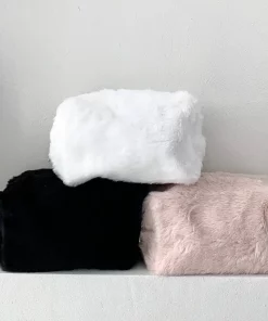 Trousse fausse fourrure