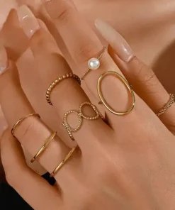 Alternative view of Bague cercle en acier inoxydable