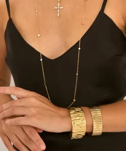 Alternative view of Bracelet jonc en acier inoxydable