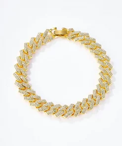 Bracelet en alliage large acier inoxydable