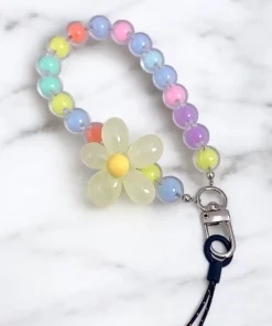 Chaîne de téléphone à fleur