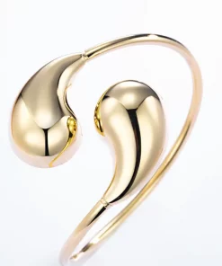 Bracelet jonc en acier inoxydable