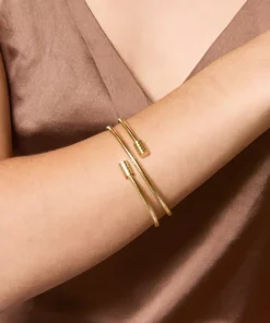 Alternative view of Bracelet jonc en acier inoxydable