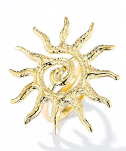 Bague Soleil en acier inoxydable