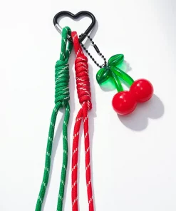 Grigri de sac et porte-clé Cerise