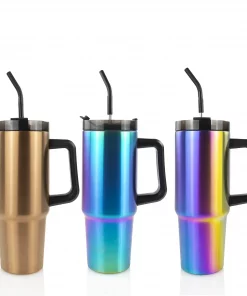 GOBELET DE VOYAGE ÉLECTROPLAQUÉ 800ML