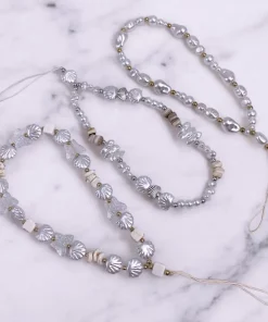 Chaîne courte de téléphone en perles