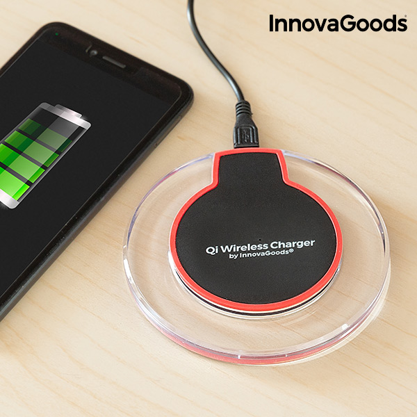 Chargeur Sans Fil pour Smartphones Qi InnovaGoods – Image 2