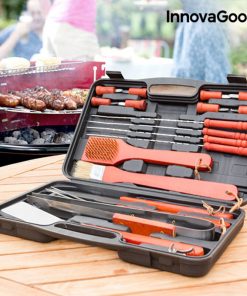 Malette Barbecue Barbecase InnovaGoods 18 Pièces
