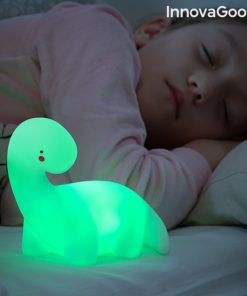 Lampe LED multicolore Dinosaure Lightosaurus InnovaGoods